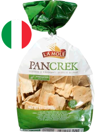 CRAKERS PANCREK CON ROMERO BOLSA