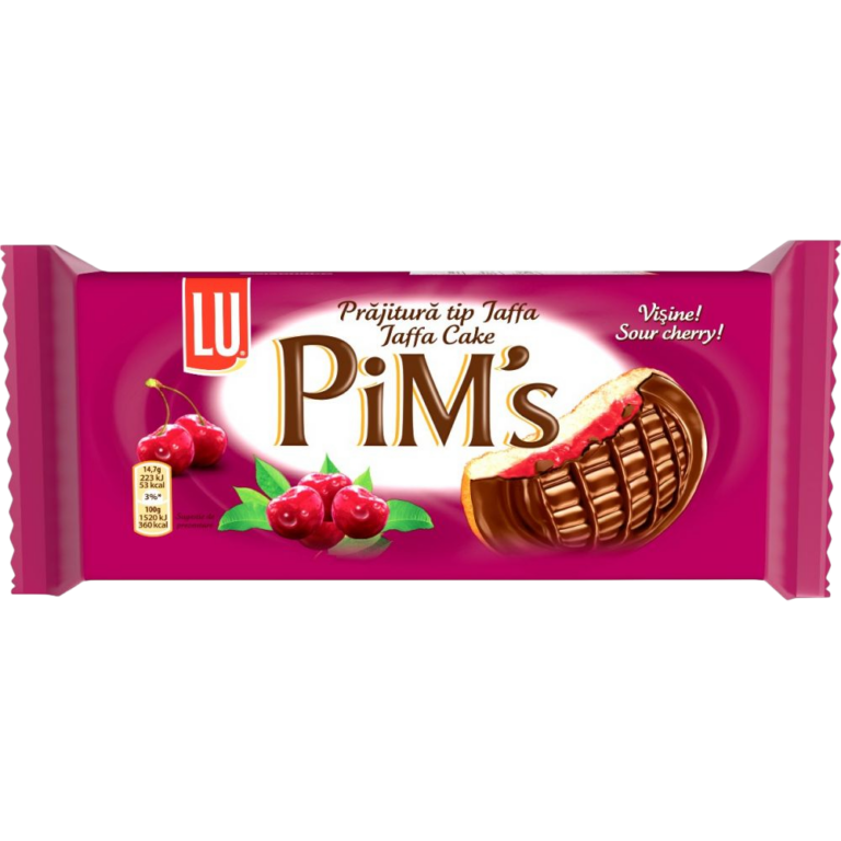 PIMS JAFFA CAKE RELLENA CEREZA 147GR