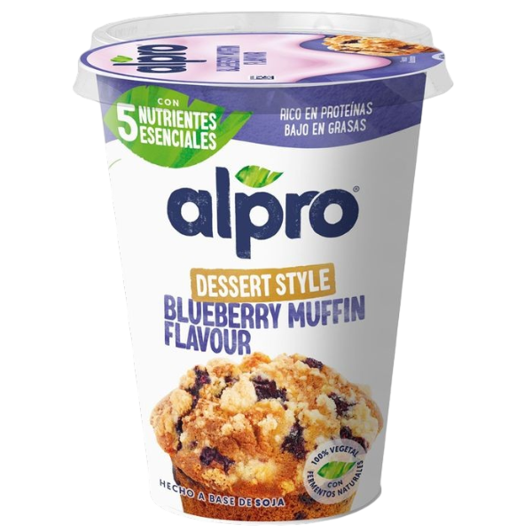 POSTRE VEGETAL SABOR MUFFIN DE ARÁNDANOS 400G