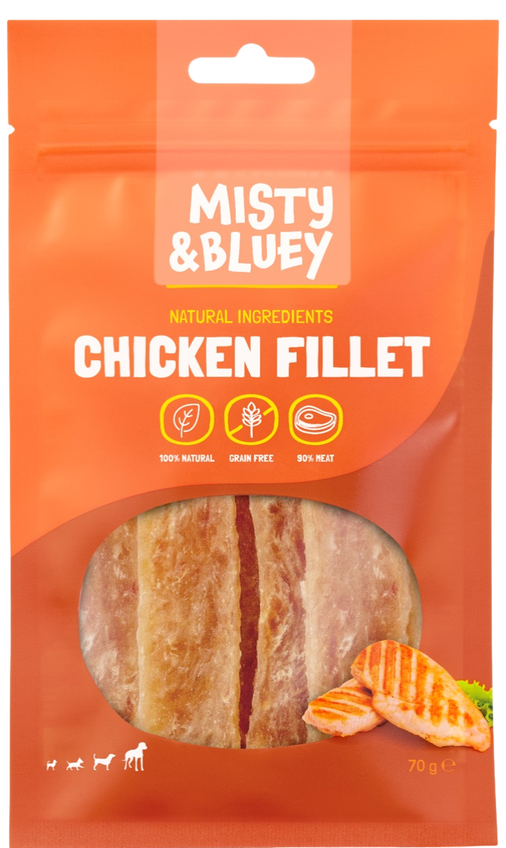 SNACK ADULTO FILETES POLLO 300G