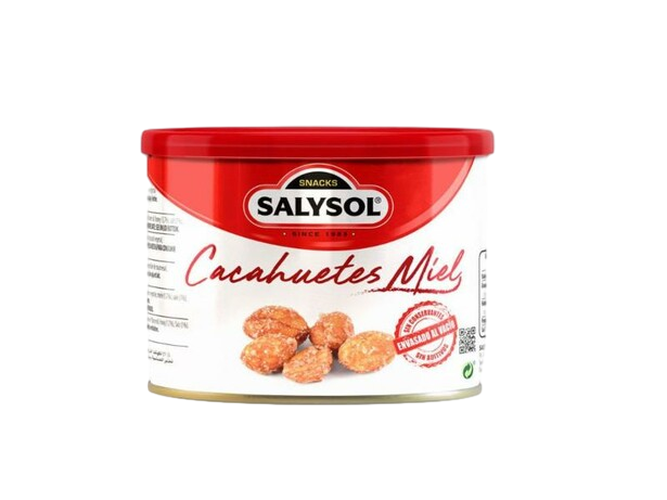 CACAHUETES C/ MIELY SAL LATA250G