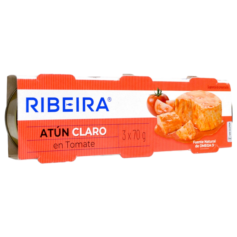 ATUN C/TOMATE RO80 PAC3 X 52G