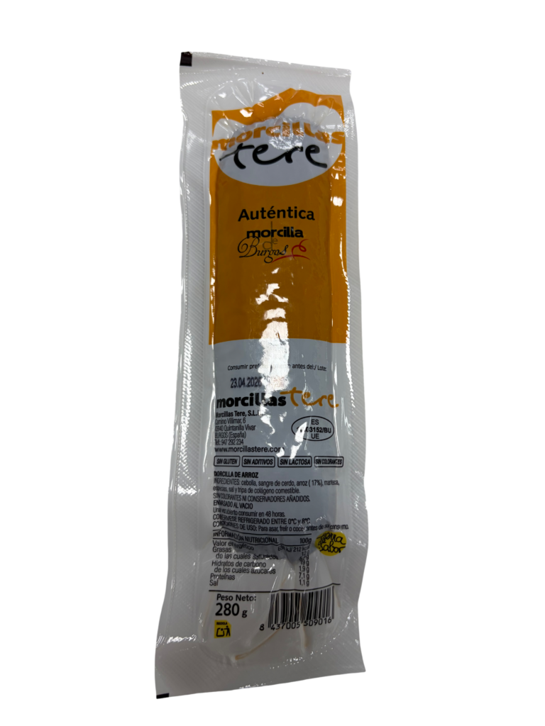 MORCILLA BURGOS ARROZ 280GR