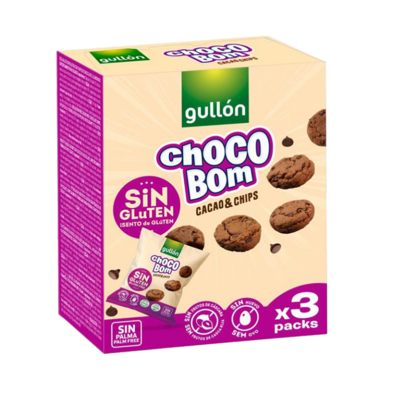 CHOCOBOM MINI CACAO S/GLUTE 3X40