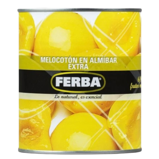 MELOCOTON EN ALMIBAR LIGERO  480G