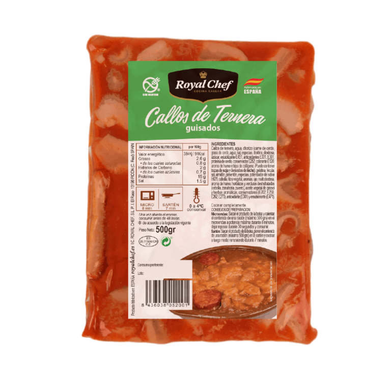 CALLOS TERNERA GUISADOS 500G