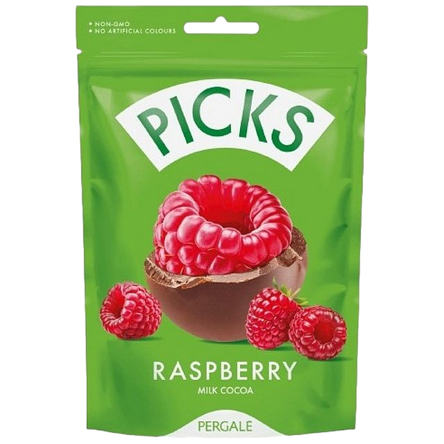 PICKS FRAMBUESA CHOCOLATE 90G