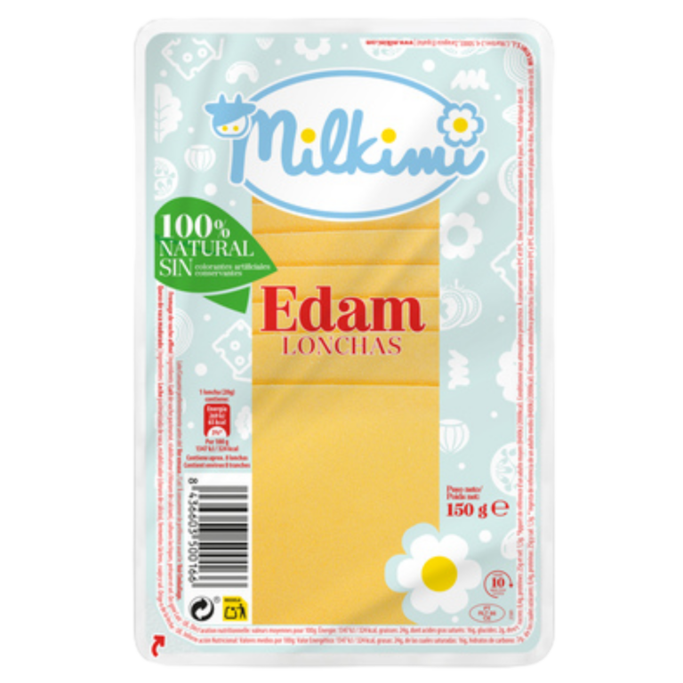 QUESO EDAM LONCHAS 150GR