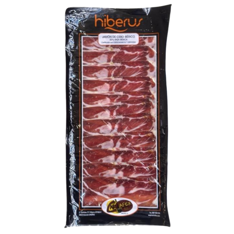 JAMON IBERICO 50% LONCHAS 170G