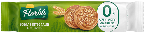 TORTAS INTEGRALES SESAMO 0% 145G