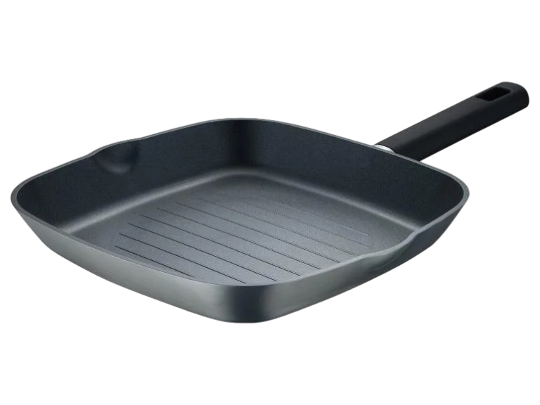 GRILL 28 CM INDUCCIÓN ALUMINIO