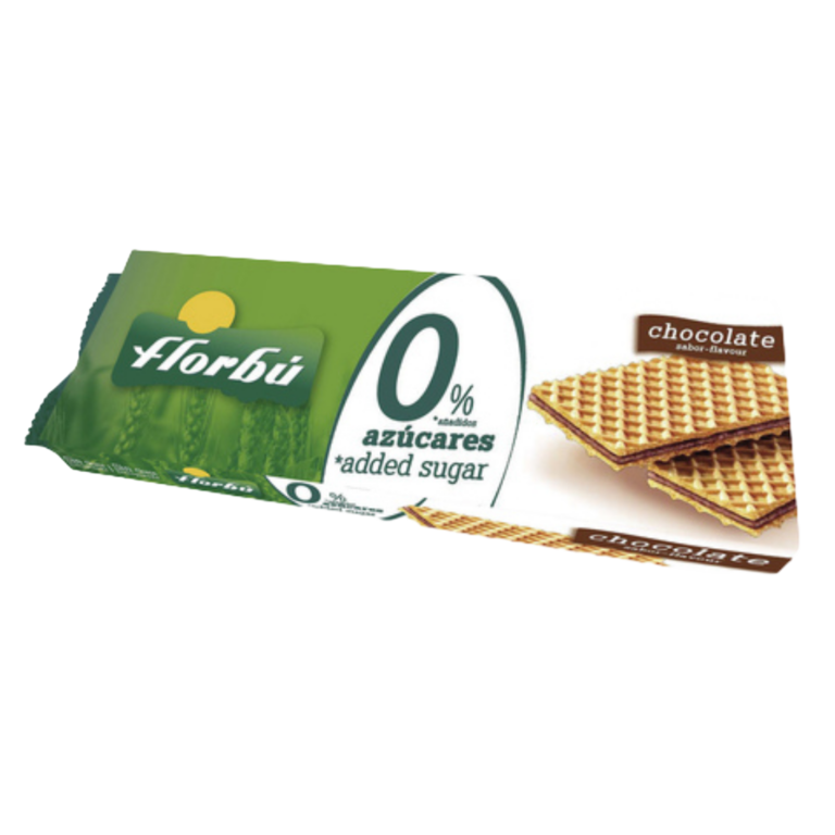 WAFER CHOCO 0% AZÚCARES AÑADIDOS 150G