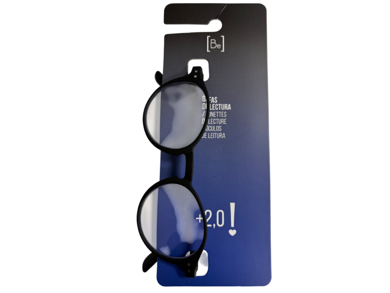 GAFAS LECTURA  + 2.00 NEGRAS