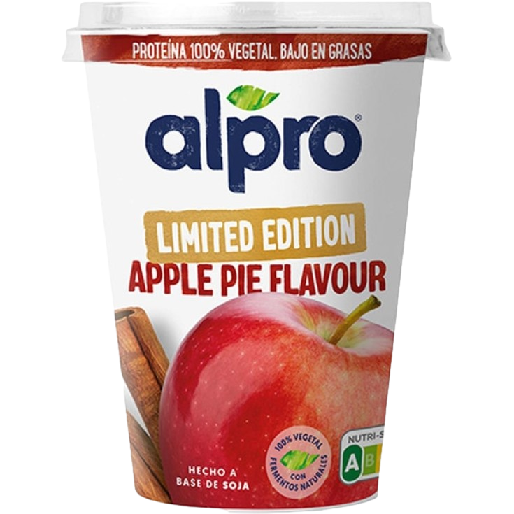ALPRO SOJA PASTEL MANZANA 400G