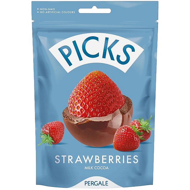 PICKS FRESAS CON CHOCOLATE 90G